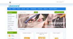 Desktop Screenshot of linographindia.com